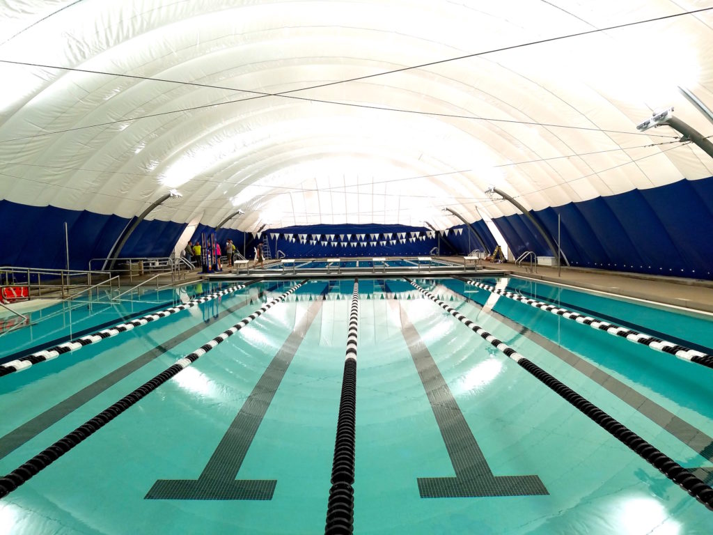 Year-round Outdoor Covered Pool at the Regional YMCA of Western CT