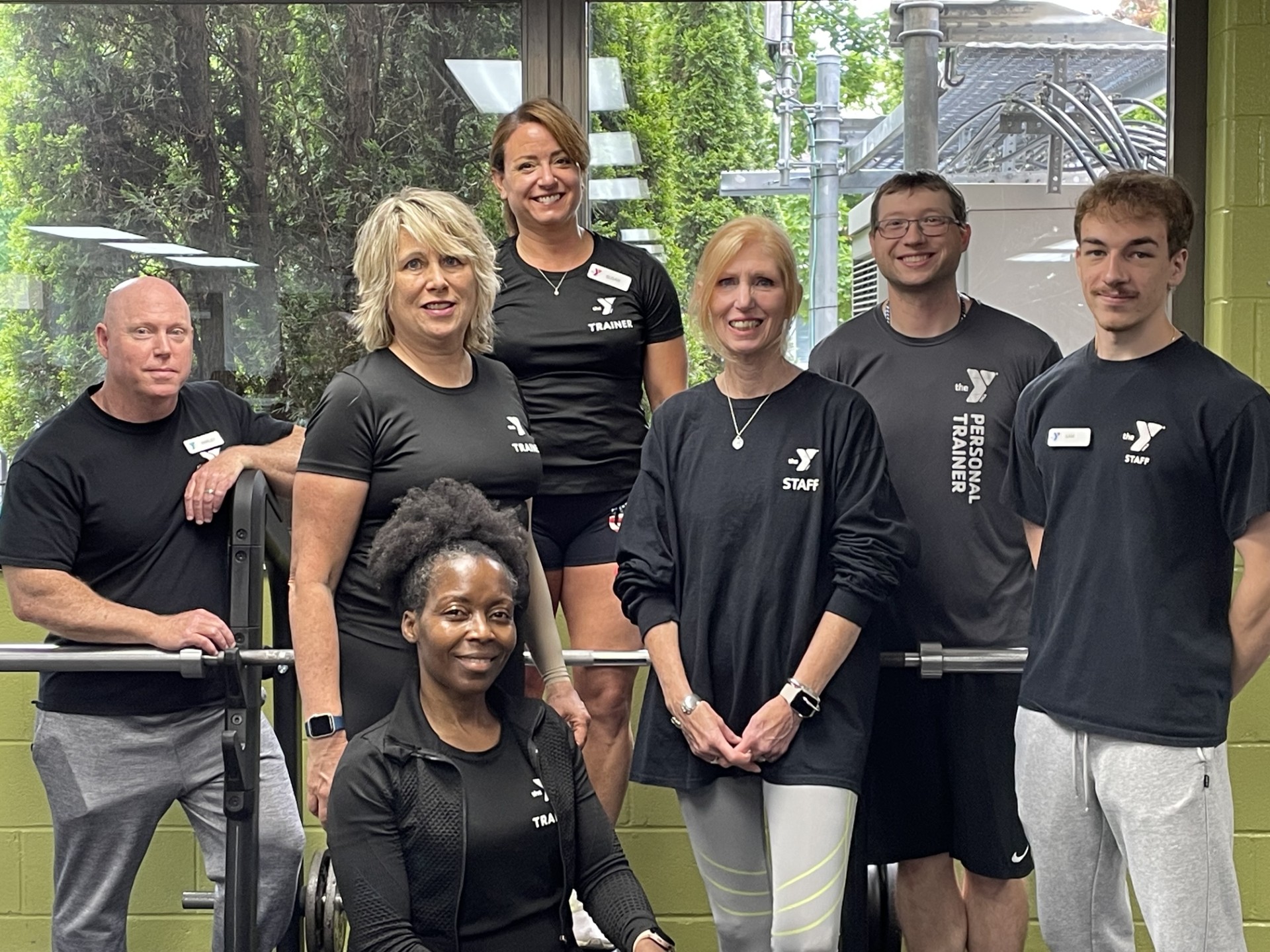 Regional YMCA Personal Training Team of 3 men and 4 ladies